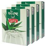 پودر ژله آلوئه ورا نوشین - 100 گرم مجموعه 4 عددی