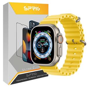 بند اسپریگ مدل Ocean مناسب برای ساعت هوشمند هاینو تکو T92 Ultra Max