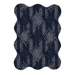 پادری مدل دالبر طرح کلاسیک کد 9273 سایز 80x110 سانتی متر