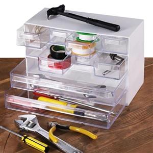 فایل کشویی طرح کریستالی مدل 10 کشو کد 201