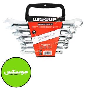 آچار یکسر تخت یکسر رینگی وایزآپ مدل 030618 بسته 6 عددی