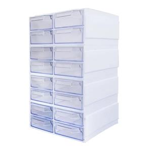 فایل کشویی طرح کریستالی مدل 16 کشو کد 102