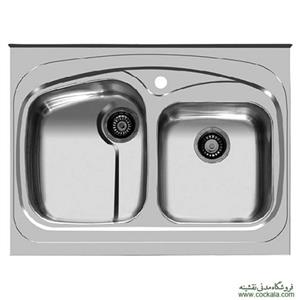 سینک ظرفشویی اخوان مدل 143 روکار (سایز60*80) Akhavan model 143 Sink