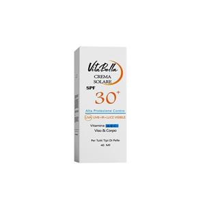 کرم ضدآفتاب بی رنگ ویتابلا SPF30  مدل 02 مناسب انواع پوست حجم 40 میلی لیتر