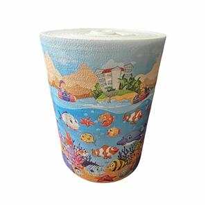 فوم پلی اتیلن طرح اقیانوس مدل ضخیم FO10mm طول 10 متر