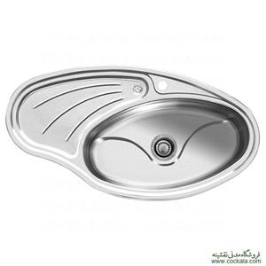 سینک ظرفشویی اخوان مدل 108 توکار (سایز 52*100) Akhavan model 108 Sink