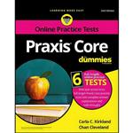 کتاب Praxis Core For Dummies with Online Practice Tests  اثر Carla C. Kirkland and Chan Cleveland انتشارات For Dummies