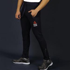 شلوار مردانه مشکی ریباک پایین زیپ دار Reebok Men's Trousers 