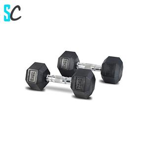 دمبل 6 ضلعی رکورد 7.5 کیلوگرم Record dumbbell 