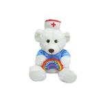 عروسک طرح خرس پرستار مدل Thank You Nurse Teddy Bear کد SZ11/883 ارتفاع 26 سانتی‌متر