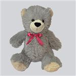 عروسک طرح خرس تدی مدل Bow Teddy Bear کد SZ11/826 ارتفاع 30 سانتی‌متر