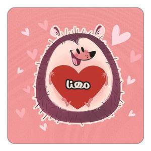 مگنت کاکتی طرح اسم مهنا مدل قلب کد mg35339