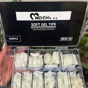 تیپ ناخن میچا مدل SOFT مجموعه 500 عددی