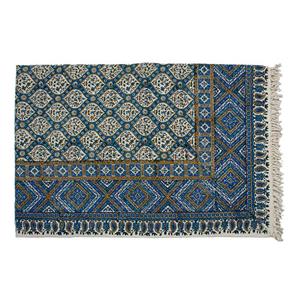 رومیزی قلمکار طرح حصیری کد 100150-3