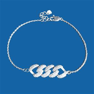 دستبند نقره زنانه مدل HW8063 -