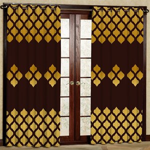  پرده پانچی بارمان دکور مدل مخمل کد 4838