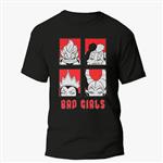 تی شرت آستین کوتاه دخترانه مدل bad girls کد z039