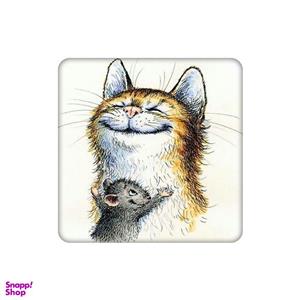 زیرلیوانی طرح موش و گربه کد 8539244