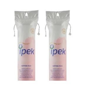 پد آرایشی ایپک مدل cotton makyaj بسته 120 عددی مجموعه 2 عددی