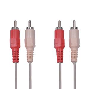 کابل 2 به 2 RCA مدل RAHBAR16 طول 1 متر