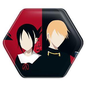 پیکسل خندالو طرح کاگویا و میوکی انیمه کاگویا ساما مدل شش ضلعی کد 16056