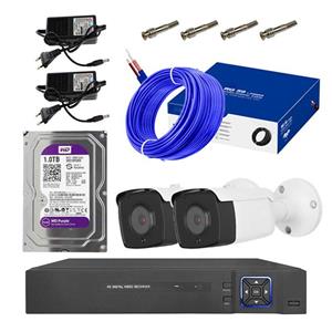 سیستم امنیتی کامل دوربین مداربسته مدل R1002