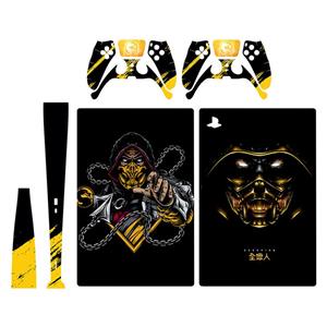 برچسب کنسول بازی پلی استیش 5 دیجیتال توییجین وموییجین مدل scorpion 7 مجموعه 6 عددی