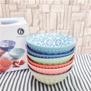 کاسه دنی هوم مدل آبگوشت خوری بسته 6 عددی