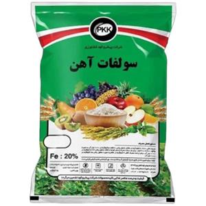 کود سولفات آهن 20 درصد پیشرو مدل کریستال وزن 250 گرم