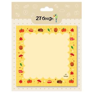 کاغذ یادداشت طوطی دیزاین مدل نوت پد طرح پاییزی کد NP-28