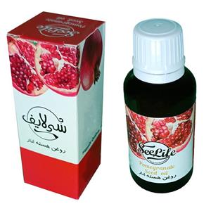 روغن هسته انار شی لایف مدل 01  حجم 30 میلی لیتر