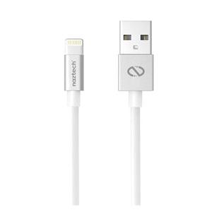 کابل تبدیل USB به لایتنینگ نزتک مدل TPE طول 1.2 متر Naztech Charging Lightning Cable 1.2m 