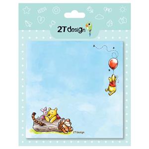 کاغذ یادداشت طوطی دیزاین مدل نوت پد طرح پوه و دوستان کد NP-25