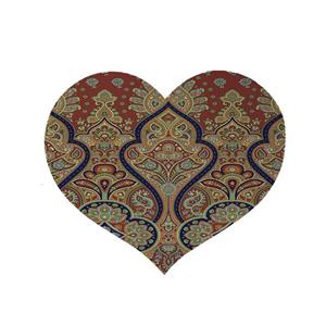 پادری مدل قلب طرح کلاسیک کد 6117 سایز 90x90 سانتی متر