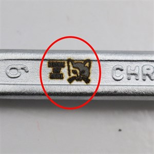 آچار یکسر تخت و یکسر رینگی مدل پرشین کت کد YPA-09MM سایز 9 میلیمتر