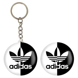 پیکسل خندالو مدل آدیداس Adidas کد 23466 به همراه جاکلیدی