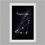 تابلو خندالو مدل دکوراتیو ماه تولد دی Capricorn کد M53 مجموعه 1 عددی