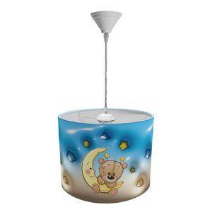 لوستر کودک طرح خرس و ماه مدل LBR-PD-005