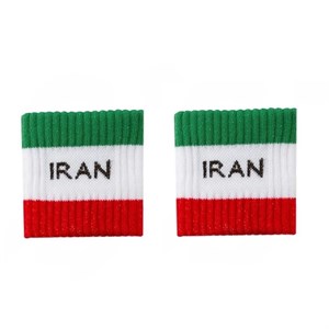 مچ بند ورزشی مدل هواداری فوتبال تیم ملی ایران NK-6170 مجموعه دو عددی