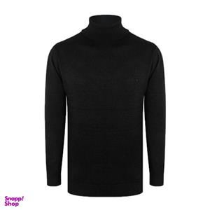 پلیور یقه اسکی مردانه مدل ساده رنگ سبز