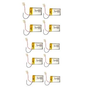 باتری لیتیومی مدل DM-402030 ظرفیت 300 میلی آمپر ساعت بسته 10 عددی