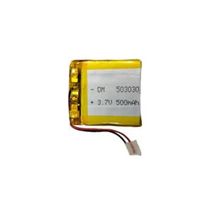 باتری لیتیومی مدل DM-503030 ظرفیت 500 میلی آمپر ساعت