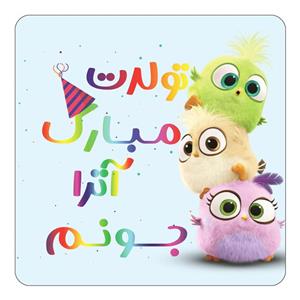 مگنت کاکتی طرح تولد اترا مدل پرندگان خشمگین Angry Birds کد mg55303 