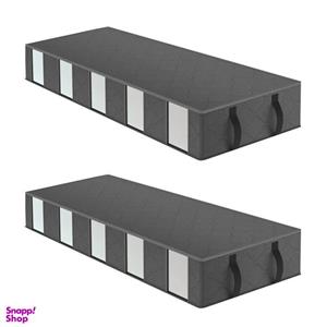 باکس نظم دهنده مای هوم مدل زیر تختی بسته 2 عددی