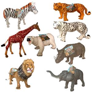 فیگور مدل Animal World کد 929 مجموعه 8 عددی 