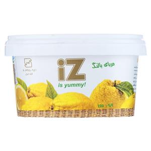 مربا بالنگ ایز مقدار 220 گرم IZ Citron Jam 220gr