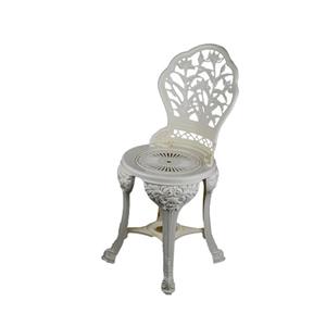 صندلی مدل پلیمری گل نقش