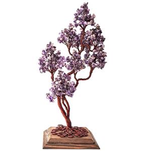 دکوری مدل درختچه سنگی آمیتیست کد 157