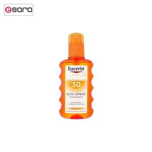 اسپری ضد آفتاب اوسرین SPF50 مدل ترانسپرنت Eucerin SPF50  Transparent Sunscreen Spray SPF50