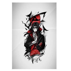 پوستر مدل انیمه ناروتو Naruto طرح ایتاچی اوچیها itachi کد 456